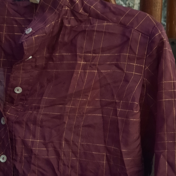 Vintage 80s Girls Button down Shirt - Picture 2 of 7